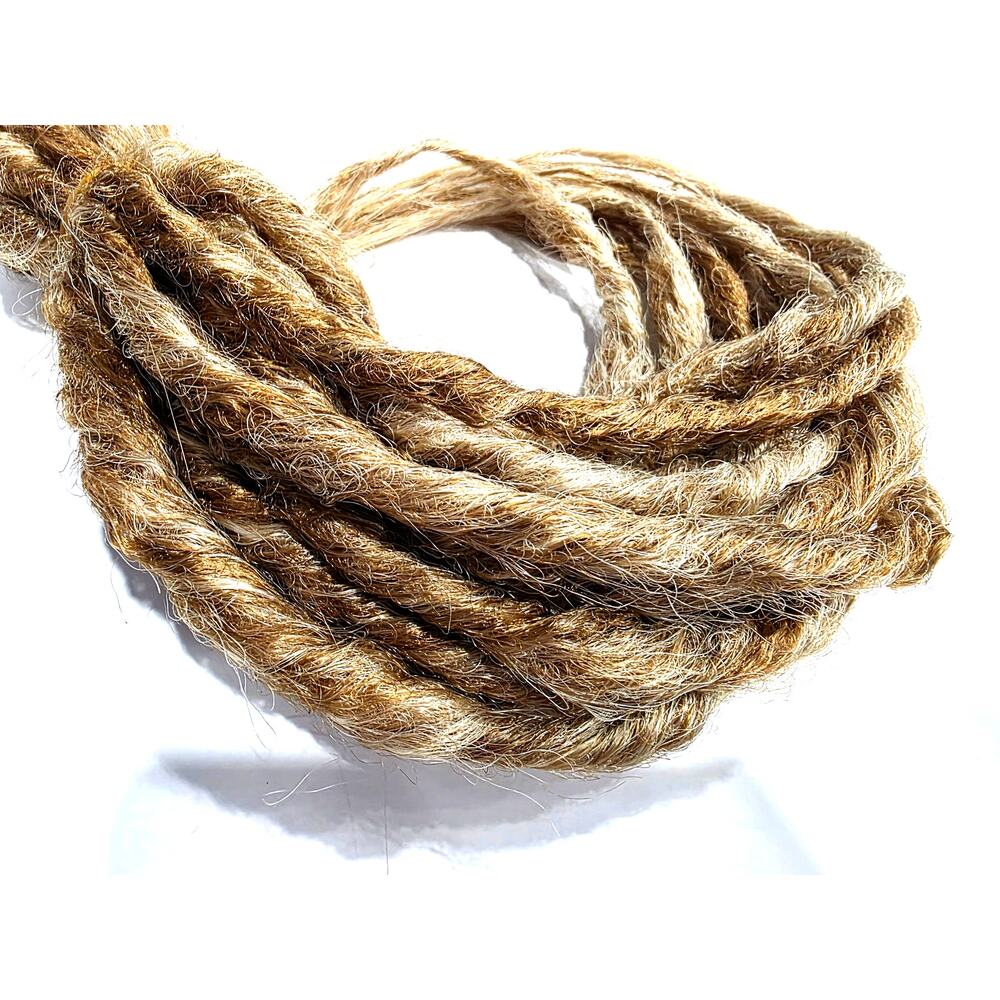 10 SE Single Ended Medium Blonde Dreads Dreadlocks Hair Extensions Knotty